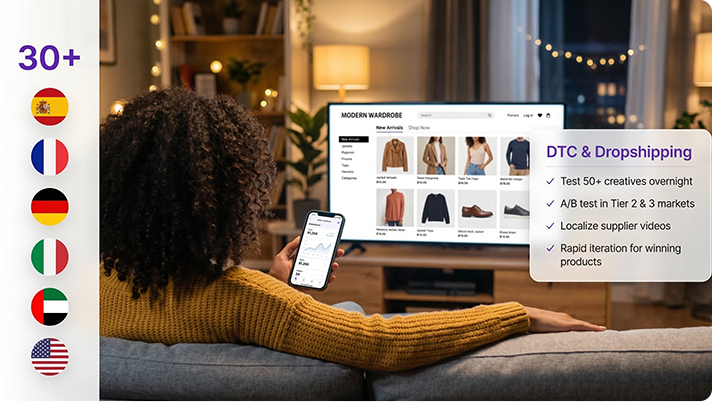 Perfeito para Dropshipping e DTC